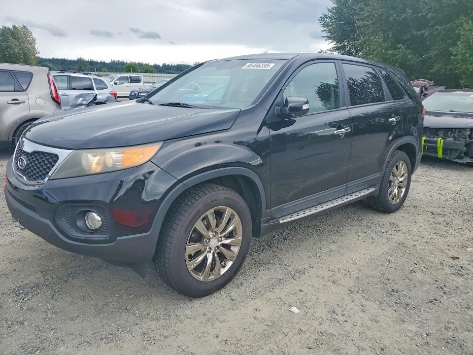 2011 Kia Sorento VIN 5XYKU4A17BG020111 COPART salvage auction — FRONT END, WA - BILL OF SALE, sold $1,400 on 2026-07-13 (photo 1)