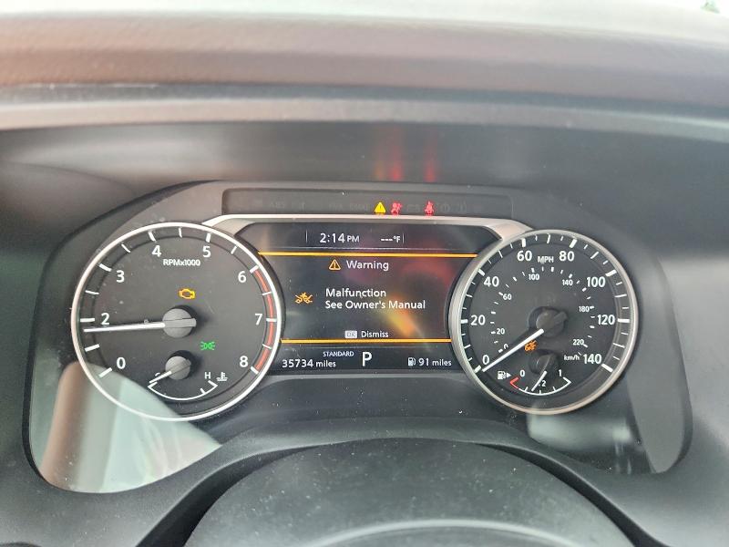 2023 Nissan Rogue VIN 5N1BT3BA4PC910312 COPART salvage auction — FRONT END, Tx - Salvage Vehicle Title, sold $8,800 on 2026-07-28 (photo 9)
