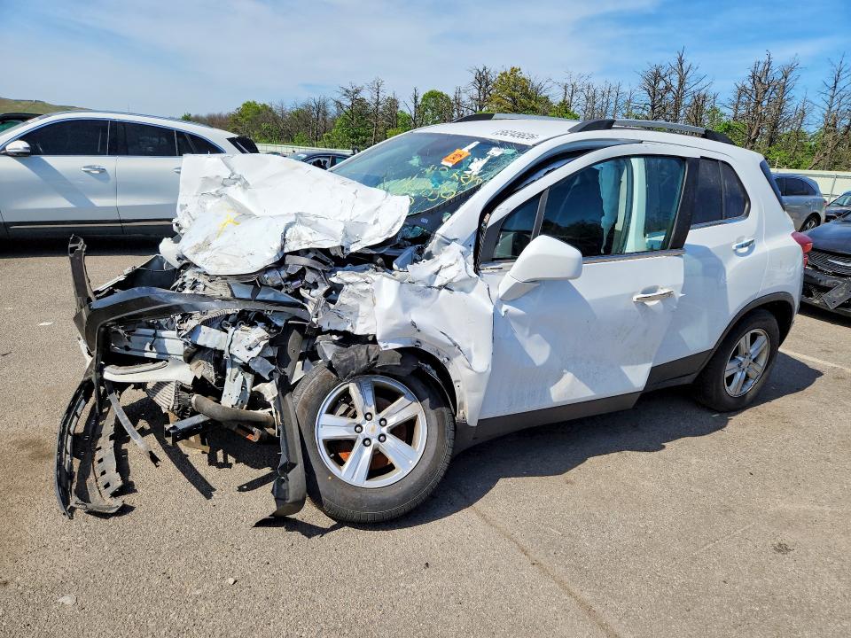 2020 Chevrolet Trax VIN KL7CJPSB5LB062680 COPART salvage auction — FRONT END, Ny - Mv-907A Salvage Certificate, sold $275 on 2026-07-13 (photo 1)