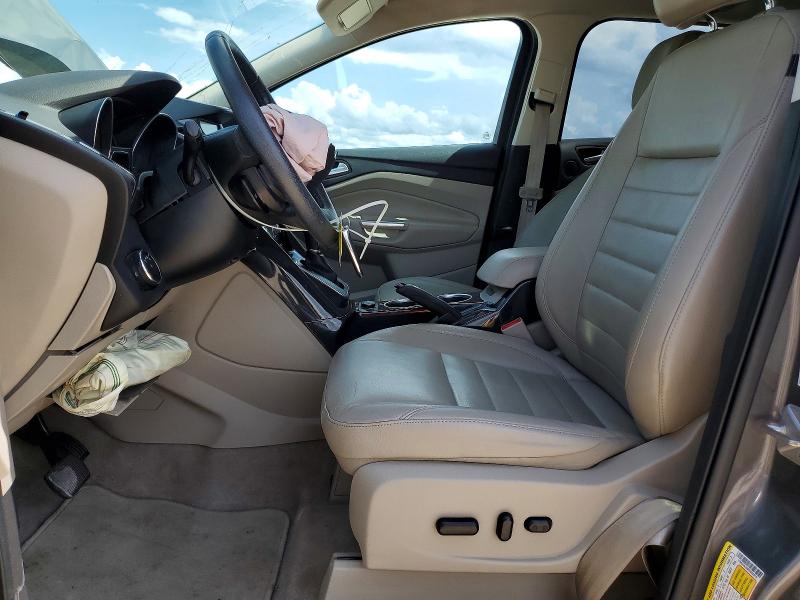2014 Ford Escape VIN 1FMCU0J98EUA92615 COPART salvage auction — FRONT END, Tx - Salvage Vehicle Title, sold $350 on 2026-07-02 (photo 7)