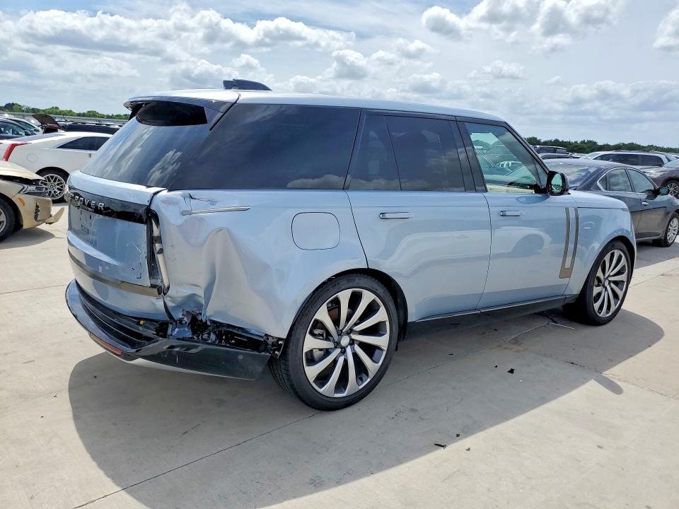 2025 Land rover VIN SALKP9FU1SA322493 COPART salvage auction — REAR END, Tx - Salvage Vehicle Title, sold $59,500 on 2026-07-16 (photo 3)