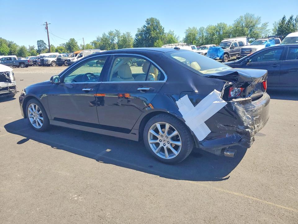 2008 Acura Tsx VIN JH4CL96898C005096 COPART salvage auction — REAR END, Or - Salvage Title Certificate, sold $850 on 2026-07-22 (photo 2)