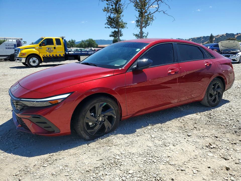 2026 Hyundai Elantra VIN KMHLM4DG8TU099479 COPART salvage auction — UNDERCARRIAGE, Ca - Salvage Certificate, sold $275 on 2026-07-28 (photo 1)
