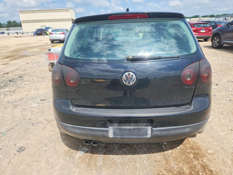 2007 Volkswagen Golf VIN WVWBR71KX7W243023 COPART salvage auction — FRONT END, Ks - Cert Of Title-Salvage, sold $450 on 2026-08-06 (photo 6)