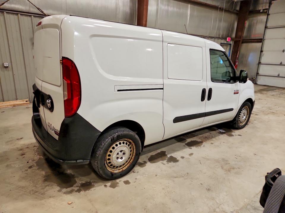 2019 Ram Promaster city VIN ZFBHRFAB6K6N61477 COPART salvage auction — FRONT END, WI - CERTIFICATE OF TITLE, sold $125 on 2026-07-23 (photo 3)