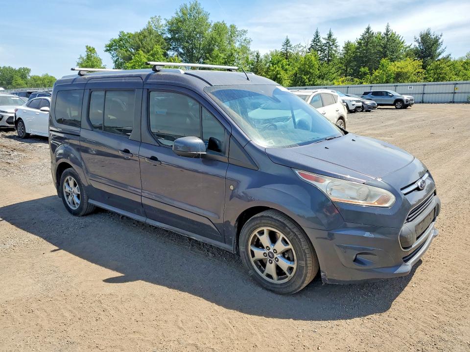 2014 Ford Transit connect VIN NM0GE9G76E1154377 COPART salvage auction — REAR END, Oh - Cert Of Title-Salvage, sold $1,750 on 2026-07-09 (photo 4)
