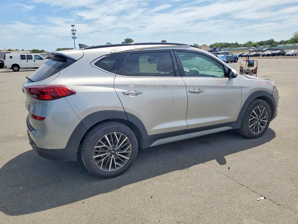 2020 Hyundai Tucson VIN KM8J3CAL3LU280446 COPART salvage auction — ROOF, Ny - Mv-907A Salvage Certificate, sold $5,500 on 2026-07-13 (photo 3)