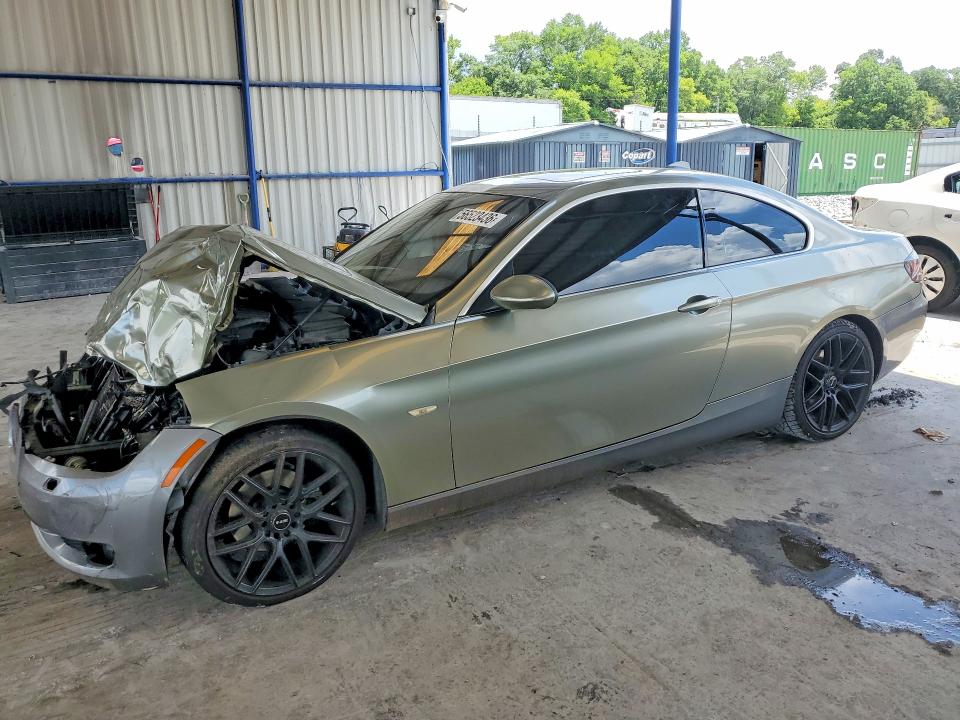 2007 BMW 3er VIN WBAWB33587P130782 COPART salvage auction — FRONT END, Ga - Cert Of Title-Salvage, sold $450 on 2026-07-30 (photo 1)