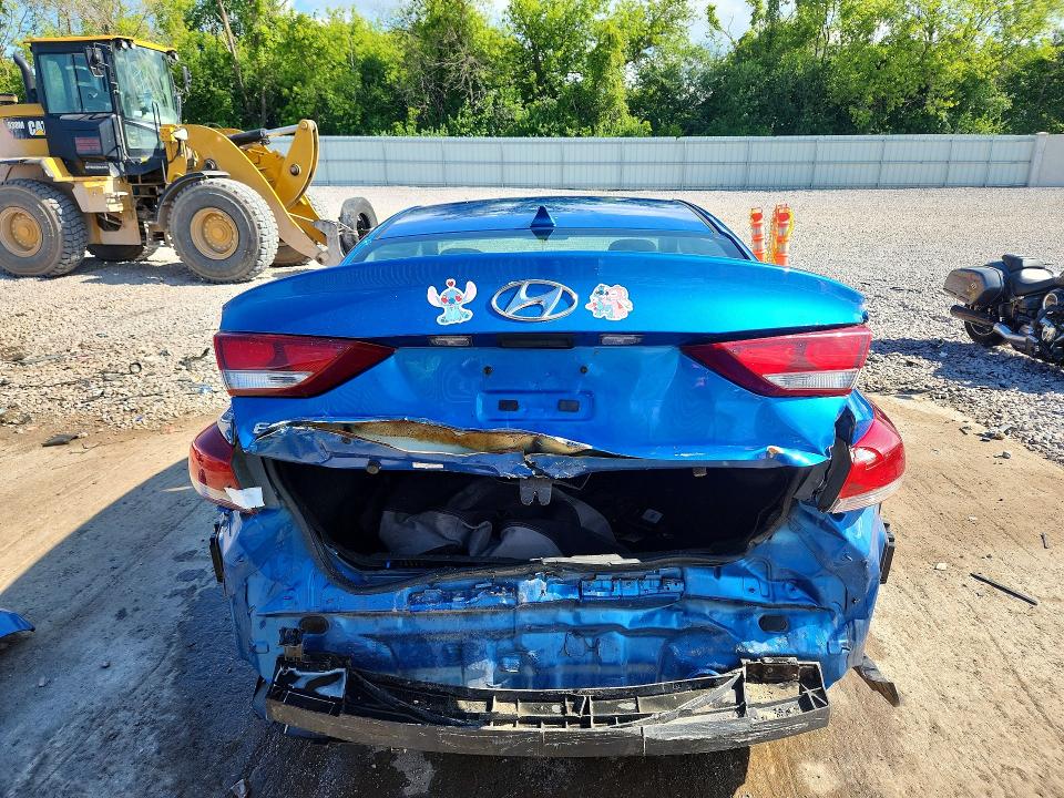 2017 Hyundai VIN KMHD74LF3HU082875 COPART salvage auction — REAR END, Salvage Title, sold $800 on 2026-07-20 (photo 6)