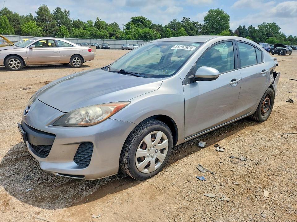 2013 Mazda 3 VIN JM1BL1TF5D1845321 COPART salvage auction — REAR END, Il - Salvage Certificate, sold $600 on 2026-07-16 (photo 1)