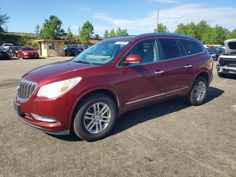 2015 Buick Enclave VIN 5GAKRAKD8FJ145943 COPART salvage auction — SIDE, Sc - Certificate Of Title, sold $700 on 2026-07-12 (photo 1)