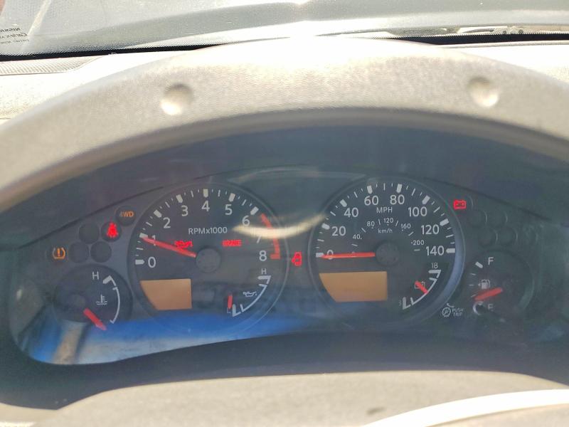 2007 Nissan Xterra VIN 5N1AN08W17C516600 COPART salvage auction — NORMAL WEAR, Ca - Dis/Dlr/Exp Only Clean Title, sold $600 on 2026-07-09 (photo 9)