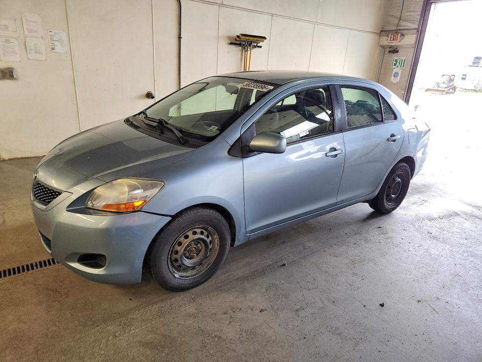 2010 Toyota Yaris VIN JTDBT4K32A4073038 COPART salvage auction — MINOR DENT/SCRATCHES, Ak - Cert Of Veh Title-Reconstructe, sold $1,150 on 2026-07-07 (photo 1)