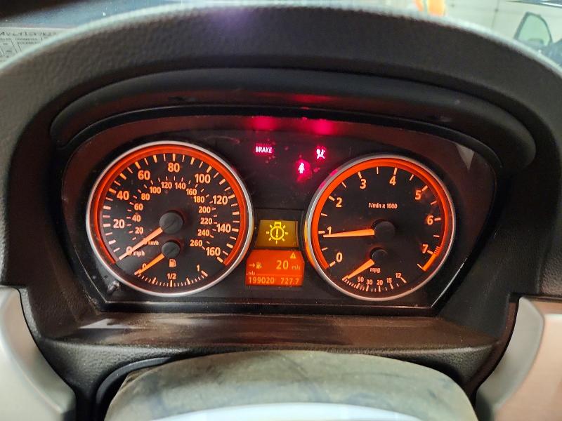 2007 BMW 3er VIN WBAVC93587KZ70229 COPART salvage auction — FRONT END, Pa - Certificate Of Salvage, sold $425 on 2026-07-02 (photo 9)