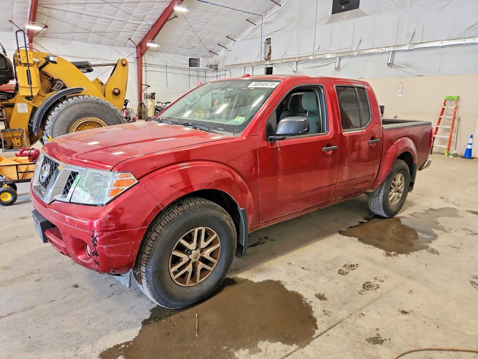2018 Nissan Navara (frontier) VIN 1N6AD0EV5JN722532 COPART salvage auction — FRONT END, Vt - Certificate Of Title, sold $2,650 on 2026-07-09 (photo 1)