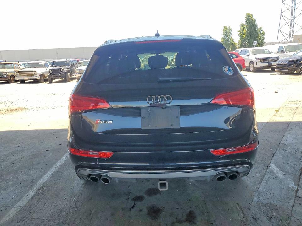 2016 Audi Sq5 VIN WA1CCAFP5GA033315 COPART salvage auction — FRONT END, Ca - Salvage Certificate, sold $2,550 on 2026-07-07 (photo 6)