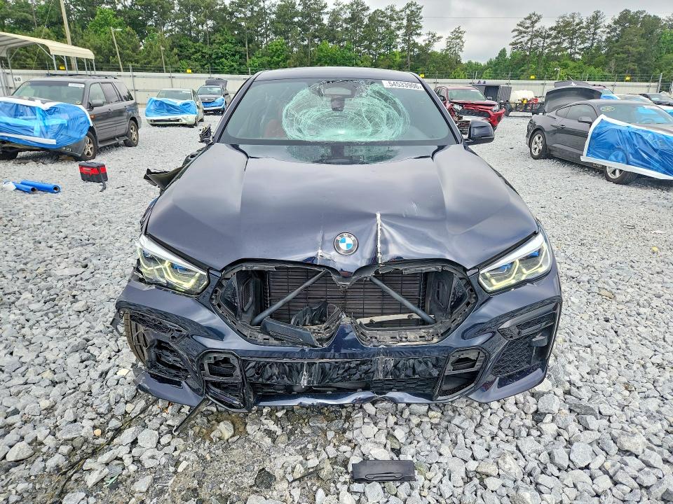 2022 BMW X6 VIN 5UXCY6C00N9L56406 COPART salvage auction — SIDE, GA - CERT OF TITLE-SALVAGE, sold $16,300 on 2026-07-28 (photo 5)