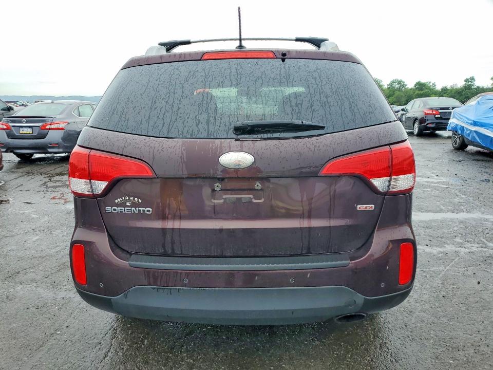 2015 Kia Sorento VIN 5XYKT3A64FG553970 COPART salvage auction — FRONT END, Pa - Certificate Of Salvage, sold $575 on 2026-07-02 (photo 6)