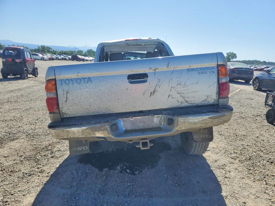 2004 Toyota Tacoma VIN 5TEWN72N14Z419459 COPART salvage auction — ALL OVER, CA - NON-REPAIRABLE VEHICLE CERT, sold $925 on 2026-07-24 (photo 6)
