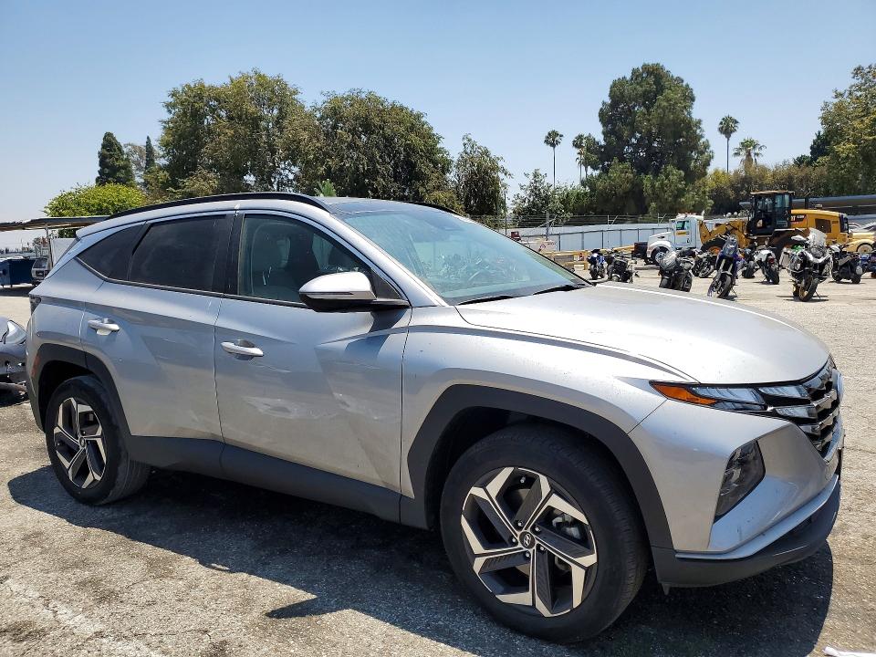 2023 Hyundai VIN KM8JFCA19PU119322 COPART salvage auction — REAR END, Ca - Salvage Certificate, sold $12,200 on 2026-07-14 (photo 4)