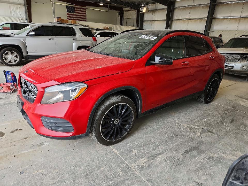 2018 Mercedes-benz VIN WDCTG4GB5JJ454709 COPART salvage auction — FRONT END, Ne - Cert Of Title-Salvage, sold $2,100 on 2026-07-28 (photo 1)