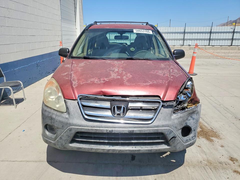 2005 Honda Cr-v VIN JHLRD685X5C019839 COPART salvage auction — FRONT END, Ut - Salvage Certificate, sold $725 on 2026-07-06 (photo 5)