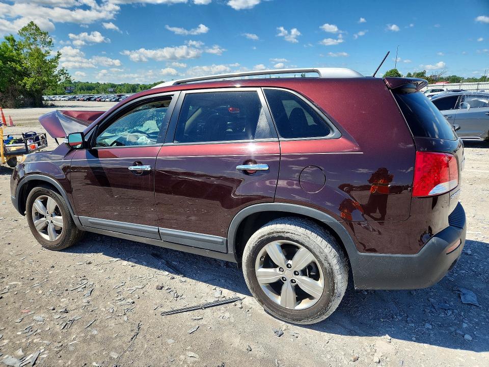 2012 Kia VIN 5XYKU3A60CG242674 COPART salvage auction — FRONT END, IL - SALVAGE CERTIFICATE, sold $400 on 2026-07-29 (photo 2)