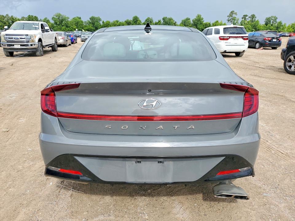 2022 Hyundai Sonata VIN KMHL14JA2NA206345 COPART salvage auction — FRONT END, Tx - Salvage Vehicle Title, sold $2,500 on 2026-07-21 (photo 8)