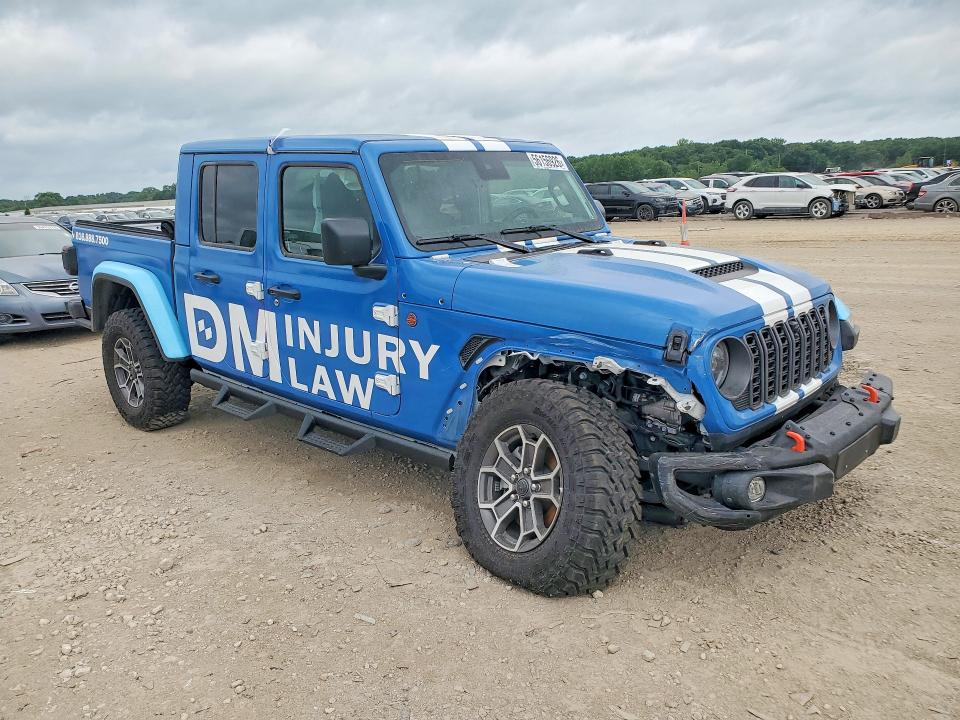 2025 Jeep Gladiator VIN 1C6RJTEG5SL525088 COPART salvage auction — FRONT END, MO - SALVAGE CERTIFICATE OF TITLE, sold $18,900 on 2026-07-28 (photo 4)
