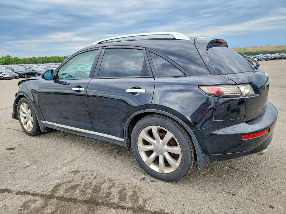 2007 Infiniti Fx VIN JNRAS08W67X209090 COPART salvage auction — FRONT END, Ny - Mv-907A Salvage Certificate, sold $400 on 2026-07-13 (photo 2)