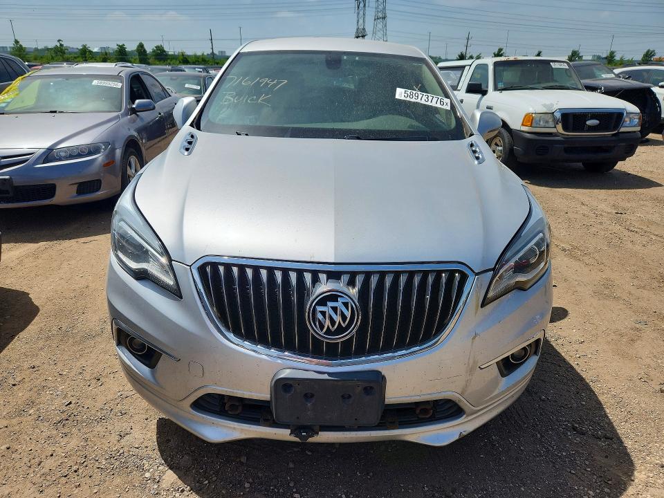 2017 Buick Envision VIN LRBFXASAXHD097289 COPART salvage auction — REAR END, Il - Salvage Certificate, sold $1,000 on 2026-07-28 (photo 5)