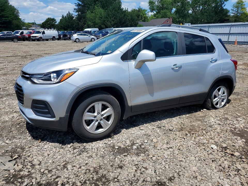 2020 Chevrolet Trax VIN KL7CJLSB2LB019505 COPART salvage auction — SIDE, Md - Cert Of Salvage > 75% Damage, sold $1,050 on 2026-07-27 (photo 1)