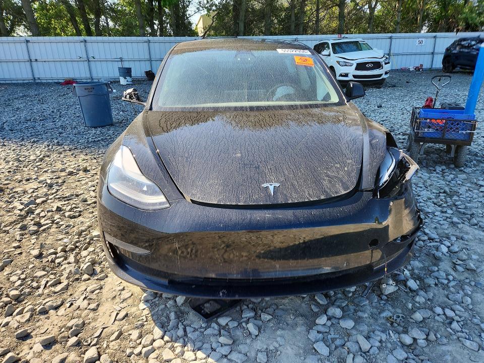 2022 Tesla Model 3 VIN 5YJ3E1EA2NF194819 COPART salvage auction — FRONT END, Nj - Cert Of Title-Salvage, sold $2,800 on 2026-07-27 (photo 5)