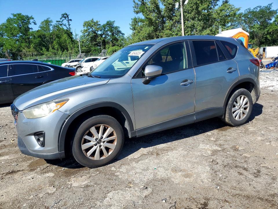 2014 Mazda Cx-5 VIN JM3KE4CY4E0396595 COPART salvage auction — FRONT END, Md - Cert Of Salvage > 75% Damage, sold $2,700 on 2026-07-28 (photo 1)