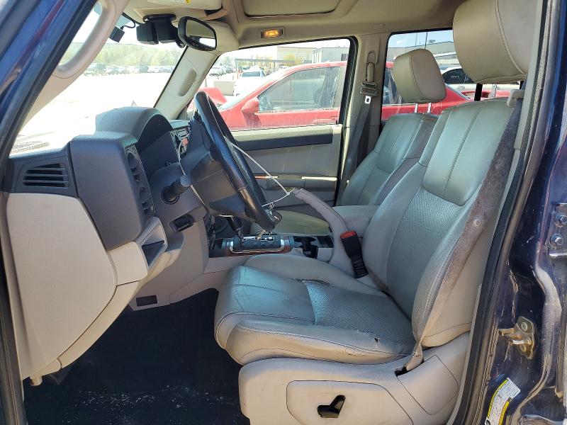 2006 Jeep Commander VIN 1J8HH58N16C300719 COPART salvage auction — FRONT END, Nv - Salvage Title, sold $125 on 2026-07-02 (photo 7)