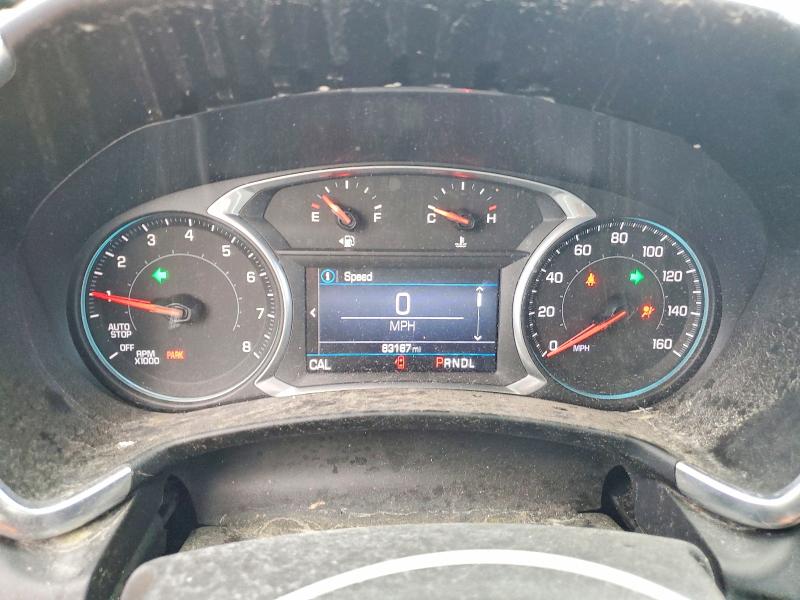 2022 Chevrolet Equinox VIN 3GNAXKEV7NL141830 COPART salvage auction — FRONT END, Tx - Salvage Vehicle Title, sold $4,700 on 2026-07-02 (photo 9)