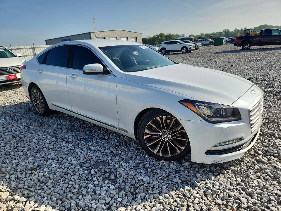 2015 Hyundai Genesis VIN KMHGN4JE2FU091674 COPART salvage auction — SIDE, Mo - Cert Of Title-Prior Salvage, sold $625 on 2026-07-13 (photo 4)