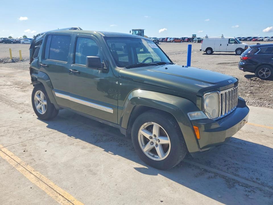 2008 Jeep Liberty VIN 1J8GN58K18W195871 COPART salvage auction — REAR END, KY - CERT OF TITLE-SALVAGE, sold $350 on 2026-07-09 (photo 4)