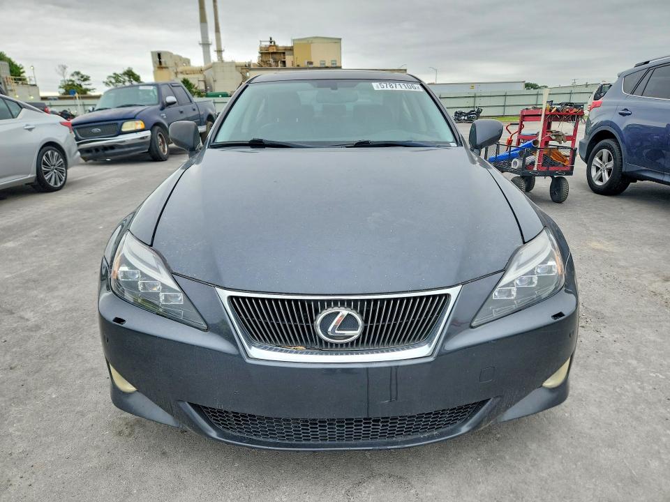 2006 Lexus Is 350 VIN JTHBE262962005563 COPART salvage auction — FRONT END, Ok - Certificate Of Title, sold $675 on 2026-07-24 (photo 5)