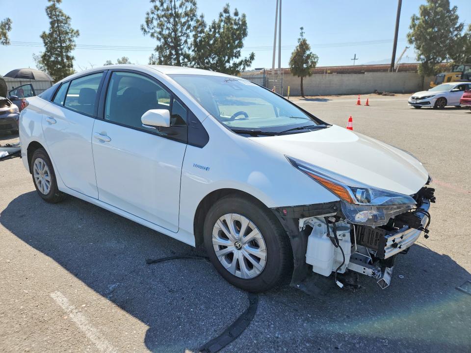 2022 Toyota Prius VIN JTDKAMFU9N3176820 COPART salvage auction — FRONT END, Ca - Salvage Certificate, sold $300 on 2026-07-21 (photo 4)