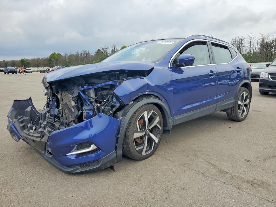 2020 Nissan Rogue VIN JN1BJ1CW8LW376929 COPART salvage auction — FRONT END, NY - MV-907A SALVAGE CERTIFICATE, sold $2,750 on 2026-07-27 (photo 1)