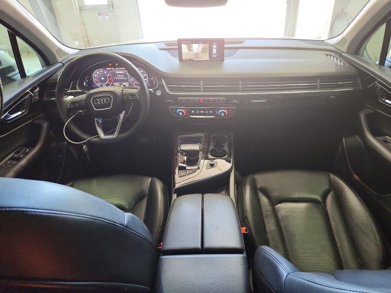 2018 Audi Q7 VIN WA1LAAF76JD038308 COPART salvage auction — HAIL, Va - Certificate Of Title, sold $6,800 on 2026-07-17 (photo 8)
