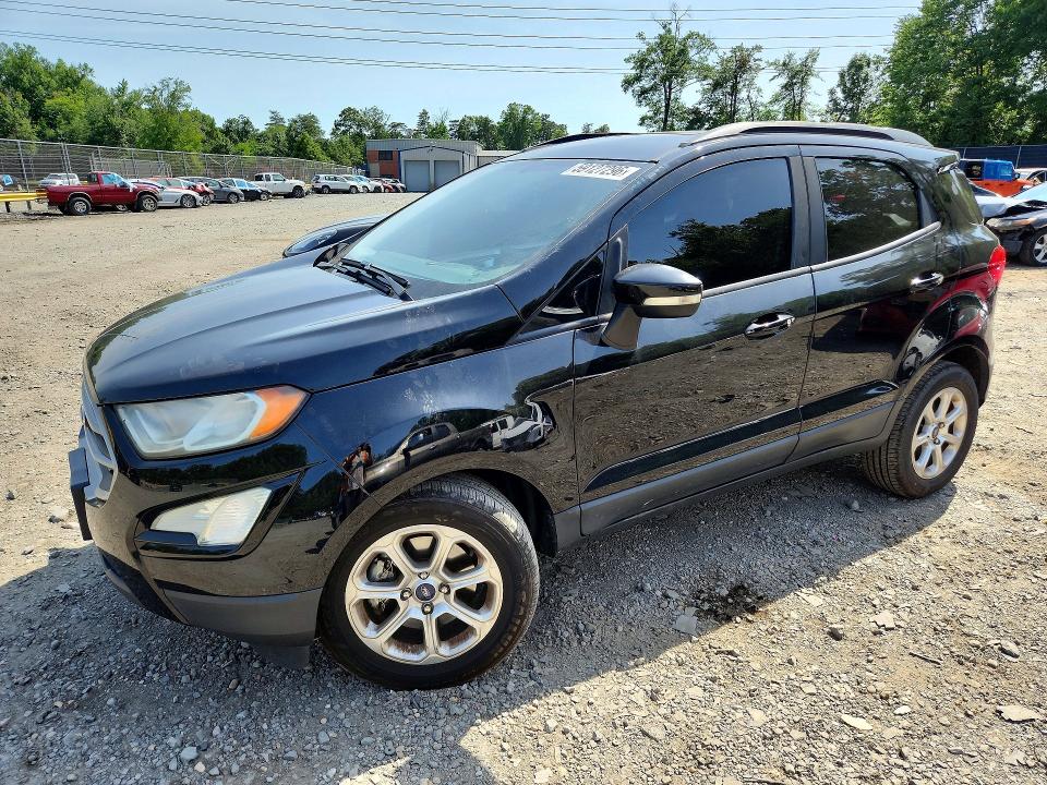 2019 Ford Ecosport VIN MAJ3S2GEXKC255329 COPART salvage auction — FRONT END, Salvage Title, sold $1,600 on 2026-07-24 (photo 1)