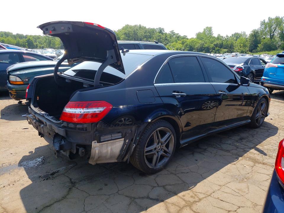 2012 Mercedes-benz E-klasse VIN WDDHF9BB9CA556459 COPART salvage auction — REAR END, Ct - Cert Of Title-Salvage, sold $1,050 on 2026-07-10 (photo 3)