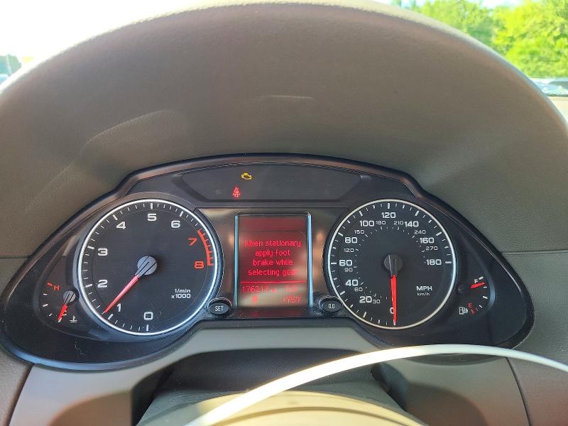 2012 Audi Q5 VIN WA1LFAFP0CA064814 COPART salvage auction — MINOR DENT/SCRATCHES, Vt - Certificate Of Title (P), sold $1,800 on 2026-07-27 (photo 9)