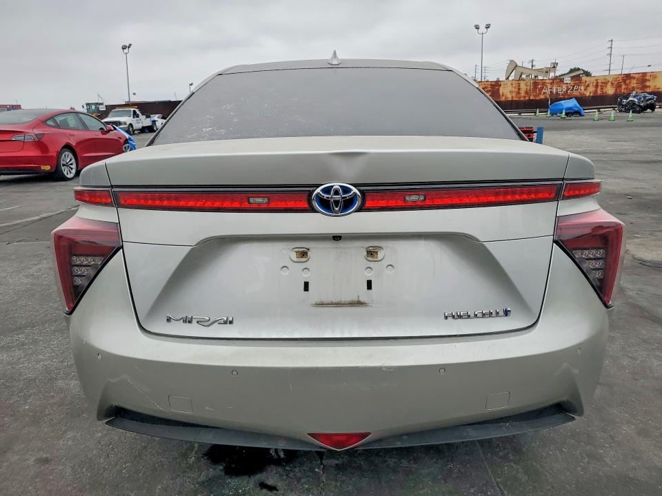 2017 Toyota VIN JTDBVRBD1HA002053 COPART salvage auction — FRONT END, Ca - Salvage Certificate, sold $200 on 2026-07-08 (photo 6)