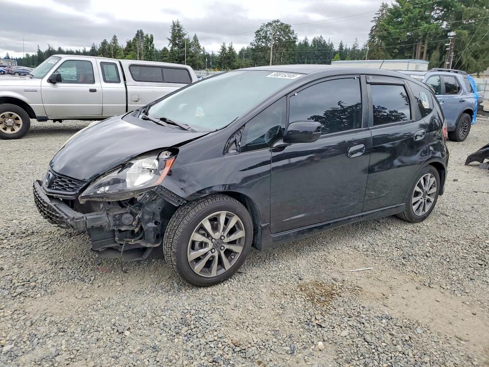 2012 Honda Fit VIN JHMGE8H5XCC019316 COPART salvage auction — FRONT END, Wa - Bill Of Sale, sold $1,050 on 2026-07-10 (photo 1)