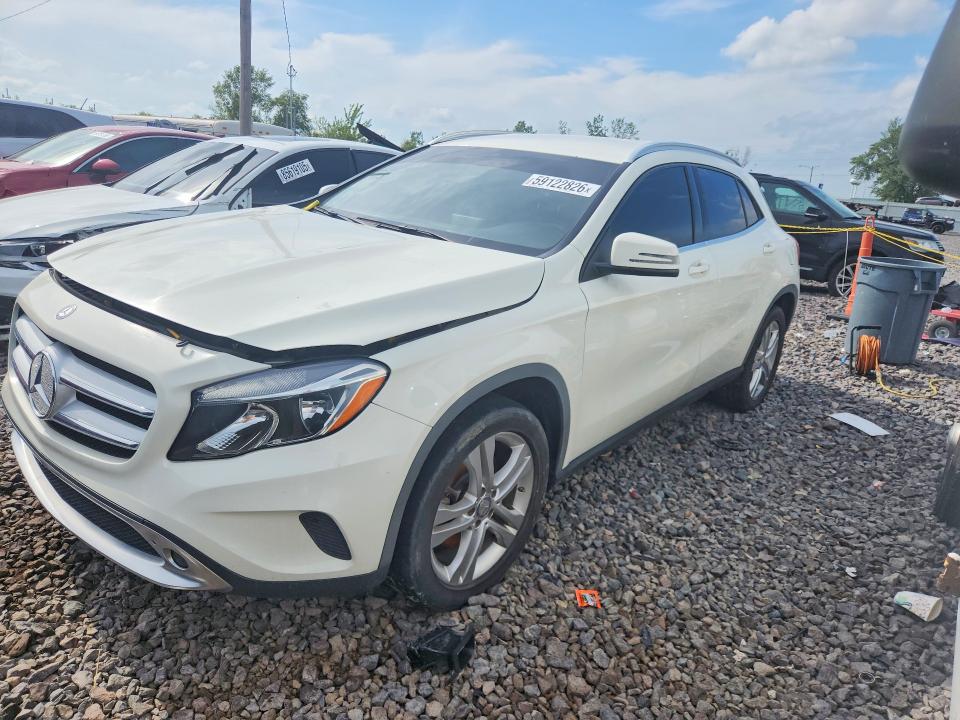 2015 Mercedes-benz Gla-class VIN WDCTG4EB4FJ169977 COPART salvage auction — MECHANICAL, Il - Certificate Of Title, sold $175 on 2026-07-27 (photo 1)