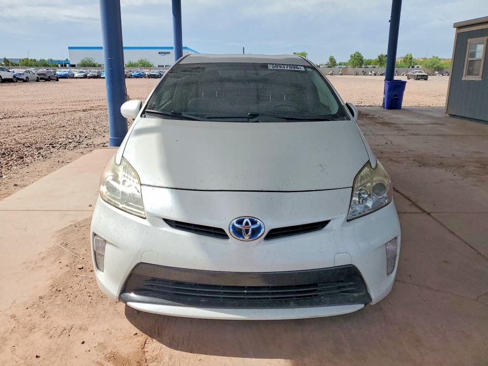 2015 Toyota Prius VIN JTDKN3DU6F0446266 COPART salvage auction — SIDE, Az - Cert Of Title - Salvage, sold $1,050 on 2026-07-21 (photo 5)