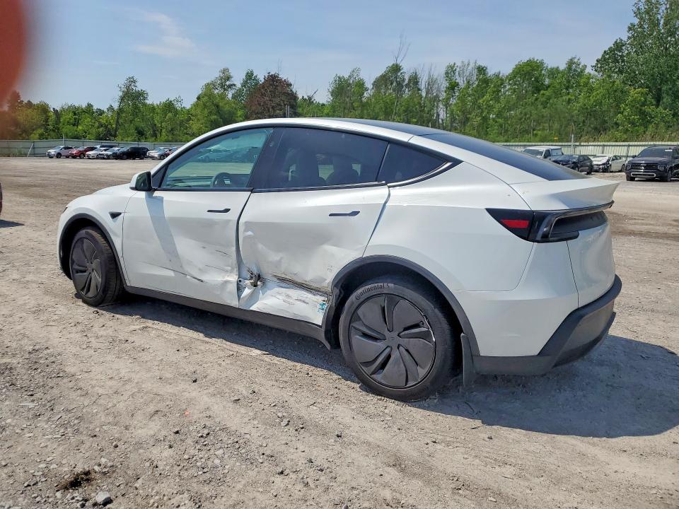 2026 Tesla Model y VIN 7SAYGDEE0TF551113 COPART salvage auction — SIDE, Ny - Mv-907A Salvage Certificate, sold $24,700 on 2026-07-20 (photo 2)